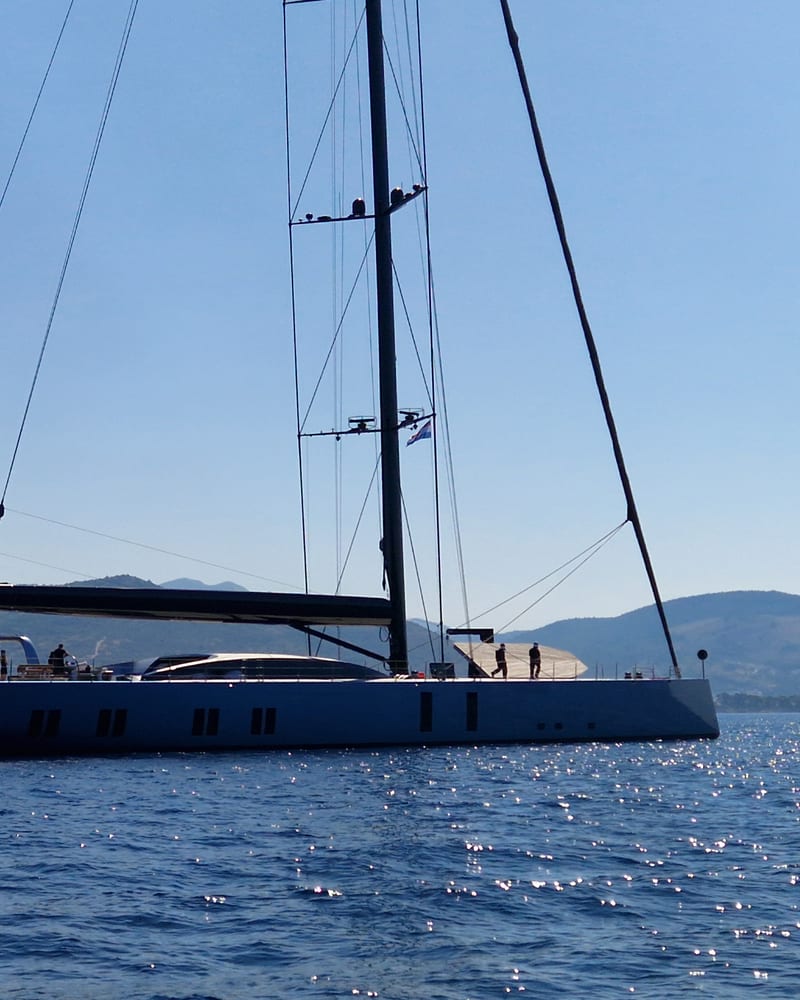 Yacht charter Dubrovnik Elafiti islands at golden hour