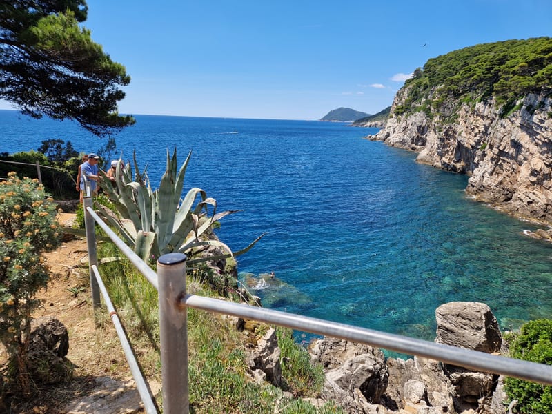 Lopud island boat trip Sunj beach Dubrovnik