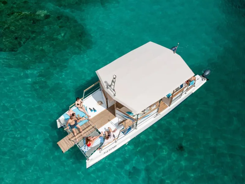 Catamaran X yacht charter Dubrovnik 12 guests